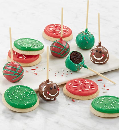Holiday Cake Pops and Cookies